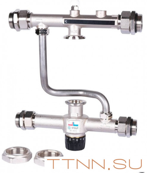 Насосно-смесительный узел STOUT SDG-0120-007000 Насосно-смесительный узел STOUT SDG-0120-007000