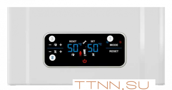 Настенный газовый котел ECA PROTEUS PLUS BLUE 24 HM NG