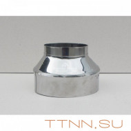 Переход с однок. на двухконт. Нерж (0,5мм) 120х200 Переход с однок. на двухконт. Нерж (0,5мм) 120х200