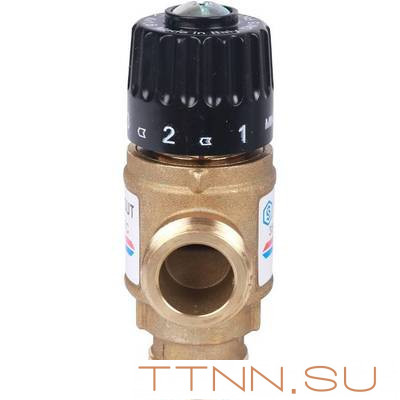 Смесительный клапан STOUT 3/4 НР 35-60°С KV 1,6 м3/ч