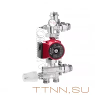 Насосно-смесительный узел Vieir для теплого пола VR202 с термоголовкой Насосно-смесительный узел Vieir для теплого пола VR202 с термоголовкой