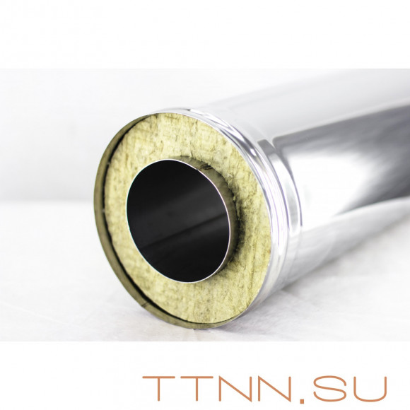 Сэндвич труба дымохода 1 метр нержавейка 1 мм / нержавейка 0,5 мм 115 (внутри) / 200 (снаружи) Сэндвич труба дымохода 1 метр нержавейка 1 мм / нержавейка 0,5 мм 115 (внутри) / 200 (снаружи)