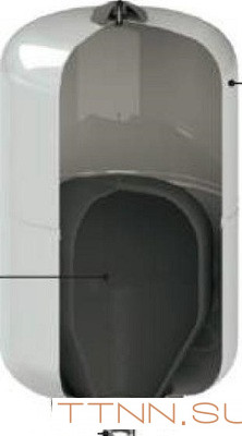 Расширительный бак VALTEC Бак расширительный 16 л. для ГВС БЕЛЫЙ (серый) Расширительный бак VALTEC Бак расширительный 16 л. для ГВС БЕЛЫЙ (серый)