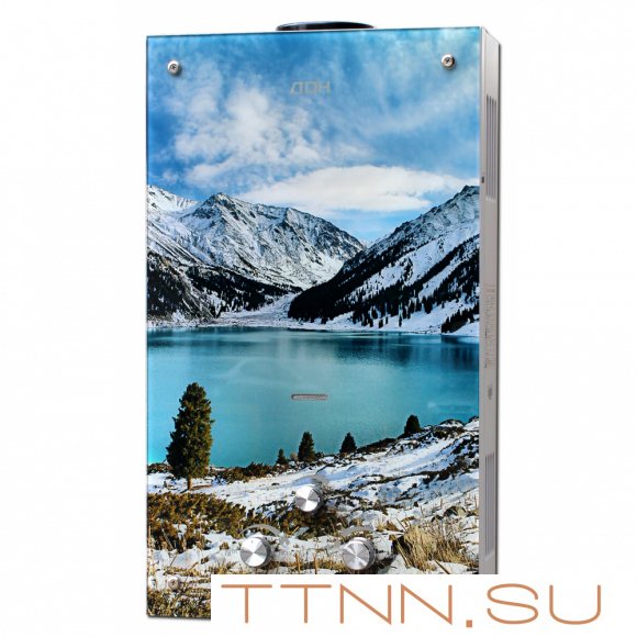 Колонка газовая Конорд Дон JSD-20 EGFT winter mountains стекло с рисунком зимних гор