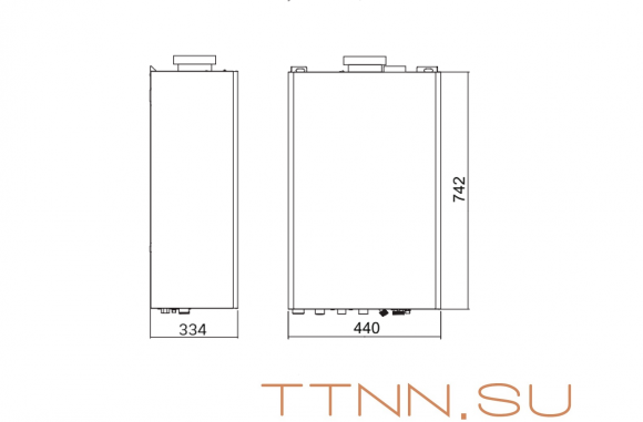 Настенный газовый котел Thermex EuroElite F32 Настенный газовый котел Thermex EuroElite F32