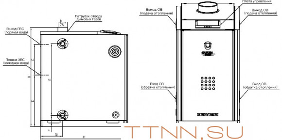 Дизельный котел Navien LST-40KG