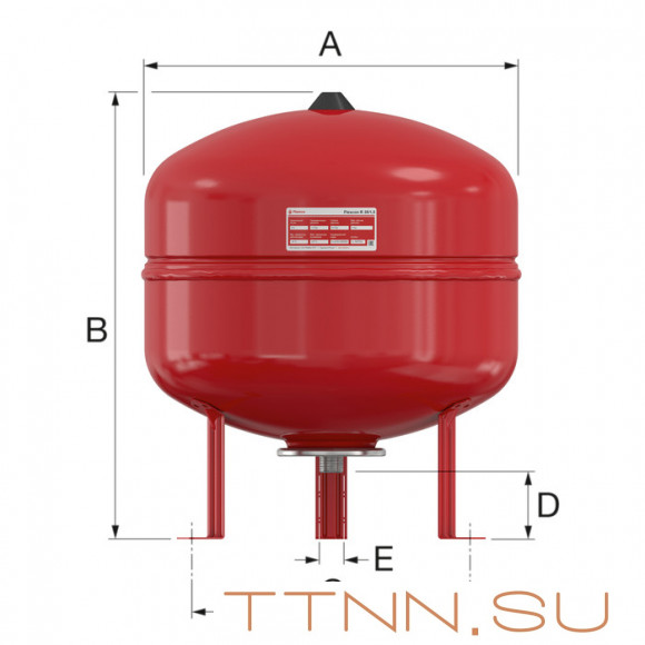 Расширительный бак FLAMCO Flexcon R 35