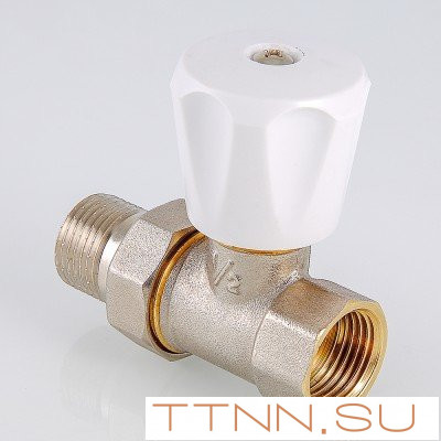 Клапан ручной прямой компактный Valtec 1/2 VT 008.LN