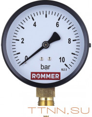 Манометр Rommer RIM-0010-101015 Манометр Rommer RIM-0010-101015