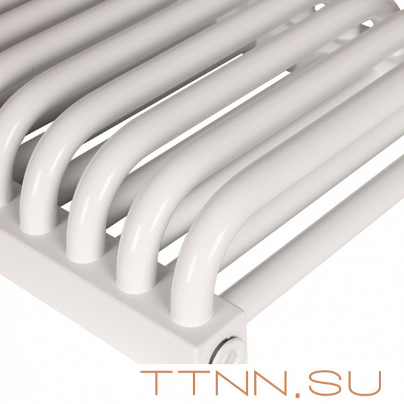 Стальной трубчатый радиатор 2-колончатый Rommer RST 2030/26 боковое подключение RAL9016 Стальной трубчатый радиатор 2-колончатый Rommer RST 2030/26 боковое подключение RAL9016