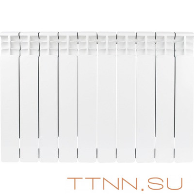 Биметаллический радиатор STOUT SPACE 500 10 секций (SRB-0310-050010) Биметаллический радиатор STOUT SPACE 500 10 секций (SRB-0310-050010)