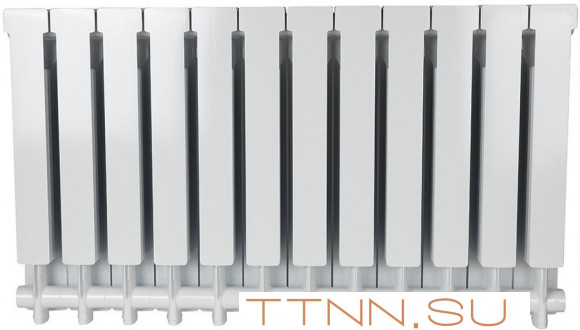 Алюминиевый радиатор STOUT ALPHA 500 AL 12 секций (SRA-2310-050012)