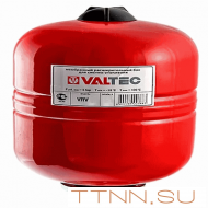 Расширительный бак VALTEC Бак расширительный для отопления 12л. КРАСНЫЙ