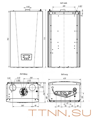 Настенный газовый котел Лемакс PRIME-V10