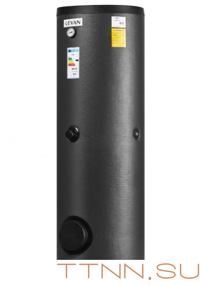 Бойлер косвенного нагрева с двумя змеевиками ЭВАН WBС-HT-300 Бойлер косвенного нагрева с двумя змеевиками ЭВАН WBС-HT-300