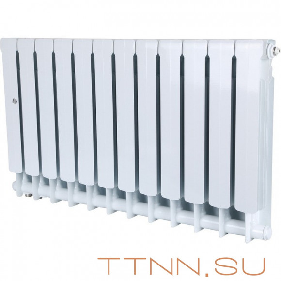 Биметаллический радиатор STOUT SPACE 500 нижнее 12 секций (SRB-0320-050012) Биметаллический радиатор STOUT SPACE 500 нижнее 12 секций (SRB-0320-050012)