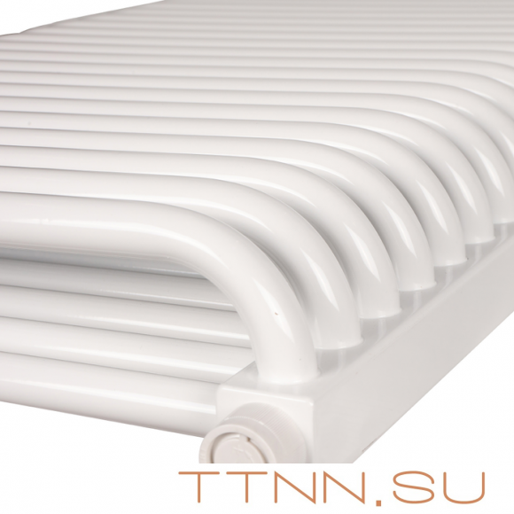 Стальной трубчатый радиатор 2-колончатый Rommer RST 2050/26 нижнее правое подключение RAL9016 Стальной трубчатый радиатор 2-колончатый Rommer RST 2050/26 нижнее правое подключение RAL9016