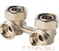 Узел нижнего подключения радиатора STOUT 3/4 для двухтрубной системы SVH 0004 000020