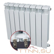 Алюминиевый радиатор Rifar Alum 350 Ventil 8 секций Алюминиевый радиатор Rifar Alum 350 Ventil 8 секций