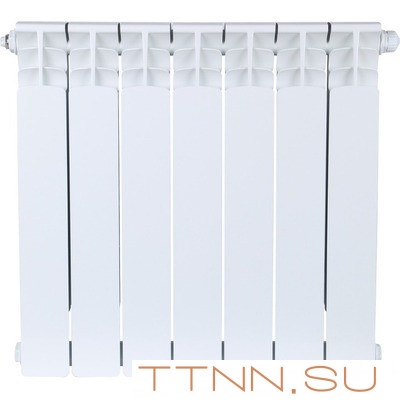 Биметаллический радиатор STOUT SPACE 500 нижнее 7 секций (SRB-0320-050007) Биметаллический радиатор STOUT SPACE 500 нижнее 7 секций (SRB-0320-050007)