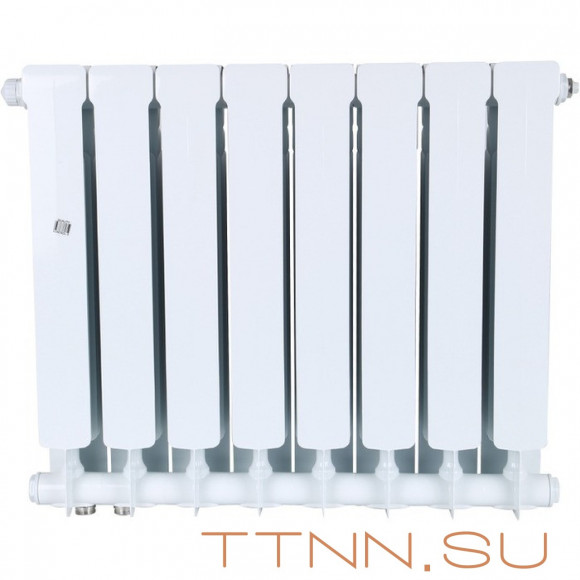 Биметаллический радиатор STOUT SPACE 500 нижнее 8 секций (SRB-0320-050008) Биметаллический радиатор STOUT SPACE 500 нижнее 8 секций (SRB-0320-050008)