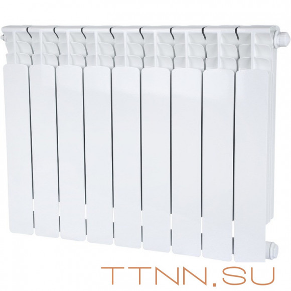 Биметаллический радиатор STOUT SPACE 500 нижнее 9 секций (SRB-0320-050009) Биметаллический радиатор STOUT SPACE 500 нижнее 9 секций (SRB-0320-050009)