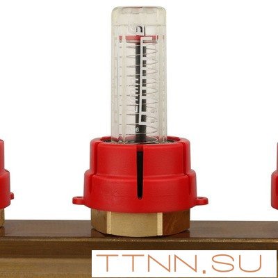 Для отопления STOUT Коллектор регулируемый с расходомерами 1/3/4x9