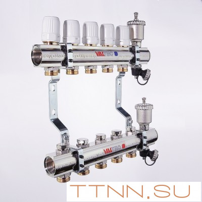 Для отопления VALTEC 1"х10 вых. Евроконус 3/4" Для отопления VALTEC 1"х10 вых. Евроконус 3/4"