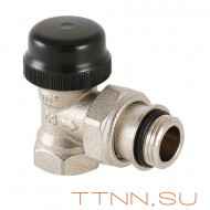 Клапан термостатический для радиатора угловой с преднастройкой Valtec 3/4 VT.037.N.05 Клапан термостатический для радиатора угловой с преднастройкой Valtec 3/4 VT.037.N.05