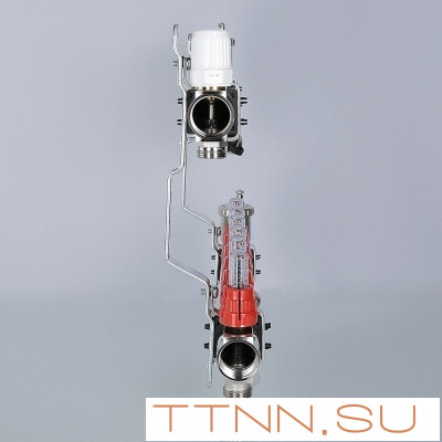 Для отопления VALTEC 1"х3 вых. Евроконус 3/4" с расходомерами в сборе Для отопления VALTEC 1"х3 вых. Евроконус 3/4" с расходомерами в сборе