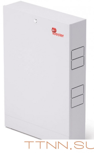 Распределительный шкаф Wester Шкаф коллекторный наружный ШРНГ-7-180 (Ш 1300 х Г 180 х В 652-715)
