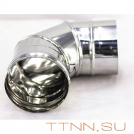 Колено дымохода 90° нержавеющая сталь D- 145