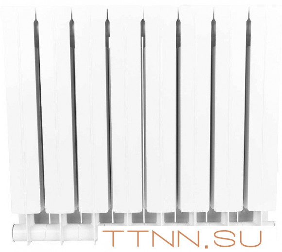 Биметаллический радиатор STOUT STYLE 500 8 секций (SRB-0110-050008) Биметаллический радиатор STOUT STYLE 500 8 секций (SRB-0110-050008)