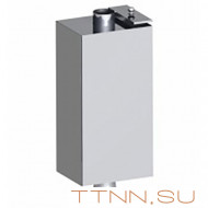 Бак нержавейка на трубе 80л д.115 (Прямоугольный) (AISI 439)