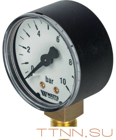 Манометр радиальный Watts F+R200 (MDR) 80/ 10x1/2" Манометр радиальный Watts F+R200 (MDR) 80/ 10x1/2"