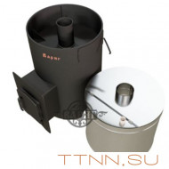 Банная печь Варяг Бук 24 (выносной тоннель), бак нержавеющий