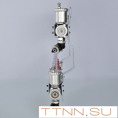 Для отопления VALTEC 1"х8 вых. Евроконус 3/4" с расходомерами в сборе Для отопления VALTEC 1"х8 вых. Евроконус 3/4" с расходомерами в сборе