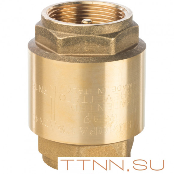 Клапан обратного хода с металлическим седлом STOUT 1 1/2" Клапан обратного хода с металлическим седлом STOUT 1 1/2"