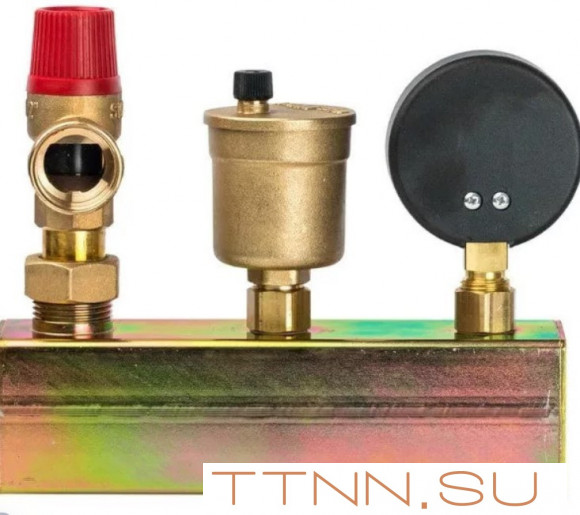 Группа безопасности Watts KSG 30 (до 50 кВт) (без теплоизоляции) Группа безопасности Watts KSG 30 (до 50 кВт) (без теплоизоляции)