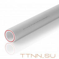 Труба полипропиленовая армированная стекловолокном Акватек 50x6.9 PN20 PP-FIBER