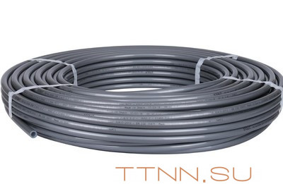 Труба сшитый полиэтилен 20 мм STOUT PEX-a 20х2,8 (бухта 100 метров) серая Труба сшитый полиэтилен 20 мм STOUT PEX-a 20х2,8 (бухта 100 метров) серая