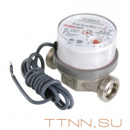 Счетчик воды VALTEC VLF-15U-IL импульсный без сгонов Счетчик воды VALTEC VLF-15U-IL импульсный без сгонов