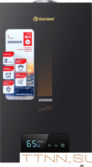 Газовый проточный водонагреватель Thermex S 20 MD (Art Black) Газовый проточный водонагреватель Thermex S 20 MD (Art Black)
