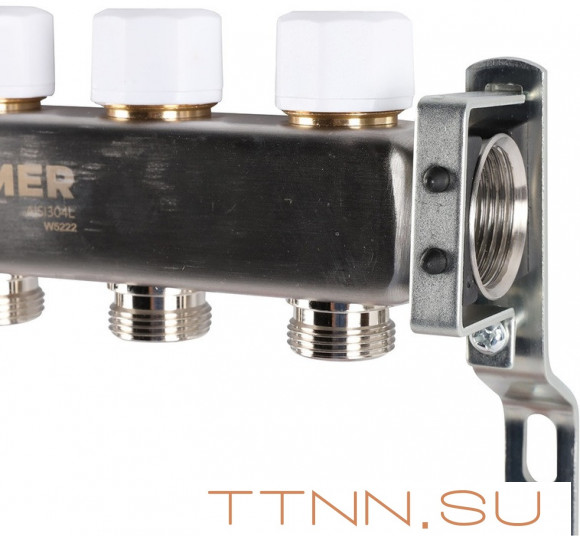 Для отопления Rommer 1"/3/4"x6 с расходомерами (RMS-1200-000006) Для отопления Rommer 1"/3/4"x6 с расходомерами (RMS-1200-000006)