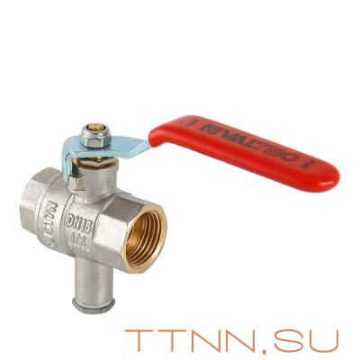 Кран шаровый для подключения датчика температуры Valtec 3/4" VT.247.N.05 Кран шаровый для подключения датчика температуры Valtec 3/4" VT.247.N.05