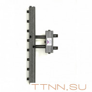 Распределительный коллектор совмещенный с гидравлическим разделителем на 4 контура, арт. ГК4V-70 Распределительный коллектор совмещенный с гидравлическим разделителем на 4 контура, арт. ГК4V-70