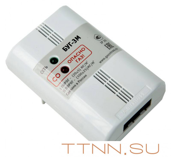 Сигнализатор загазованности БУГ-15 на (СО) для СИКЗ Сигнализатор загазованности БУГ-15 на (СО) для СИКЗ