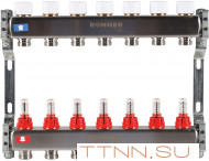 Для отопления Rommer 1"/3/4"x7 с расходомерами (RMS-1200-000007) Для отопления Rommer 1"/3/4"x7 с расходомерами (RMS-1200-000007)