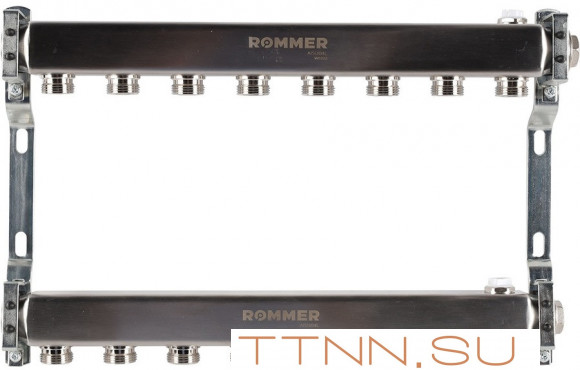 Для отопления Rommer 1"/3/4"x8 для радиаторной разводки (RMS-4401-000008) Для отопления Rommer 1"/3/4"x8 для радиаторной разводки (RMS-4401-000008)