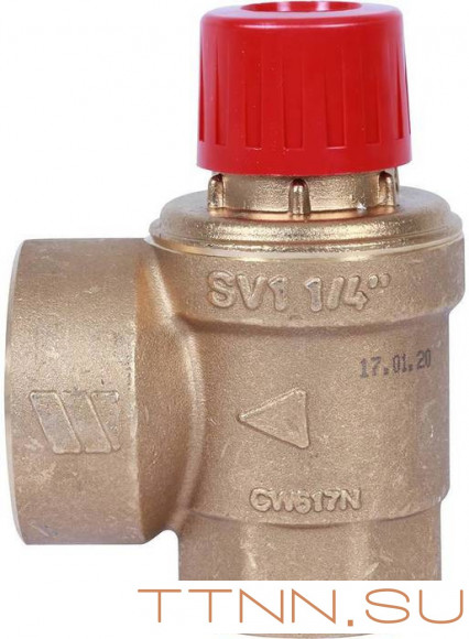 Клапан предохранительный 15х1 1/4" STOUT SVS-0001-001532 Клапан предохранительный 15х1 1/4" STOUT SVS-0001-001532